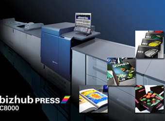 柯尼卡美能達bizhub PRESS C8000數字印刷機_數字印刷機_印刷設備_產品_必勝印刷網